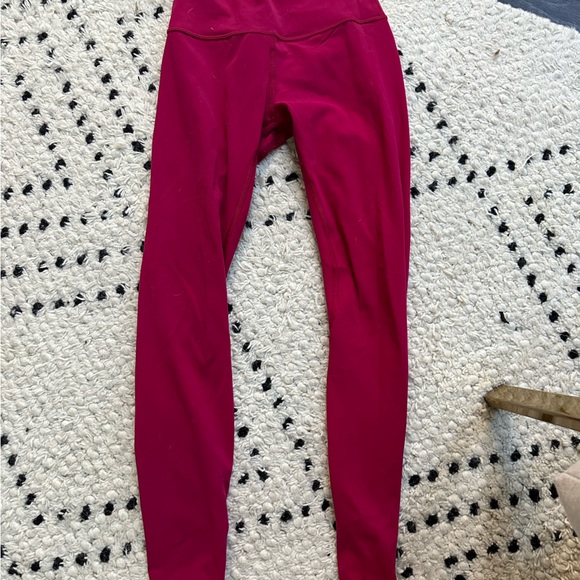 Red Lululemon Align - Picture 3 of 3